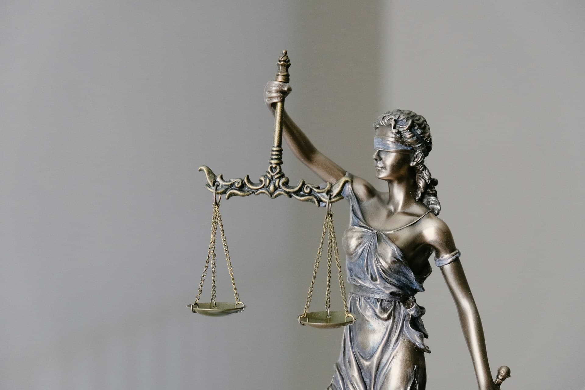 A gavel resting on a desk